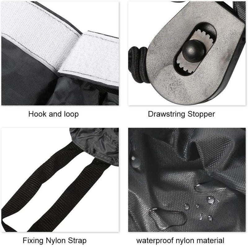 woobles Kayak Spray Skirt Universal, Adjustable Nylon Kayak Spray Cover Water Sports Accessory - Image 5